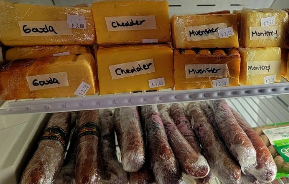 In house smoked cheese and pepperoni